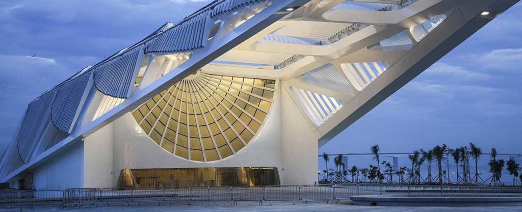 O magnífico Museu do Amanhã no Rio.