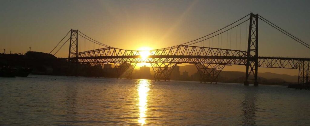 Pôr do sol em Florianópolis (SC)