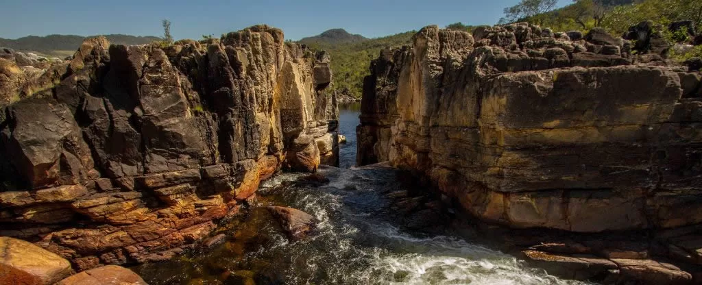 Cachoeira na Chapada dos Veadeiros Goiás
