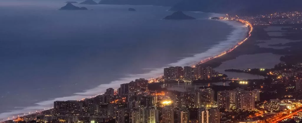 Vista aérea orla da Barra da Tijuca Rio de Janeiro Vista aérea orla da Barra da Tijuca Rio de Janeiro