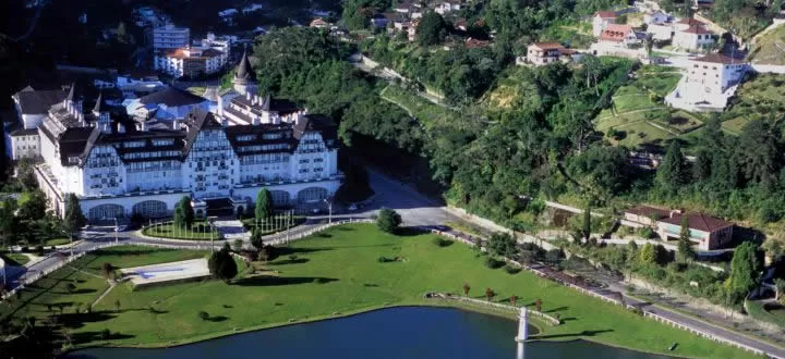 Vista aérea Museu de Petrópolis
