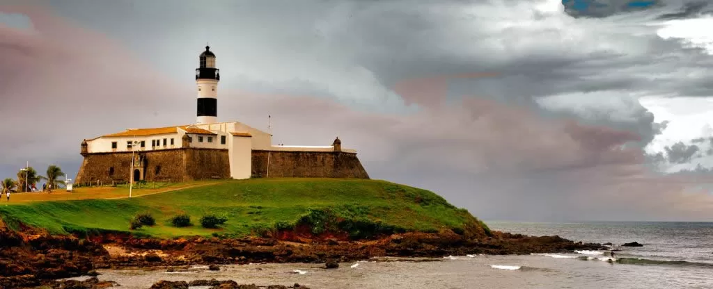 Vista para Farol em Salvador - Bahia Vista para Farol em Salvador na Bahia