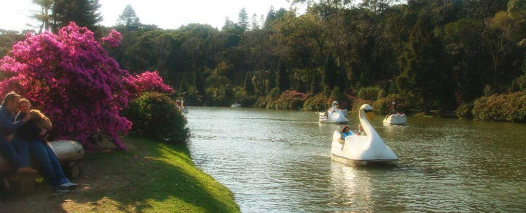 Pedalinho no Lago Negro em Gramado (RS)