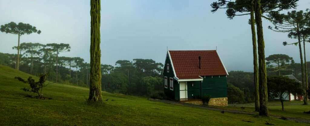 Dia frio com névoa em Ubirici