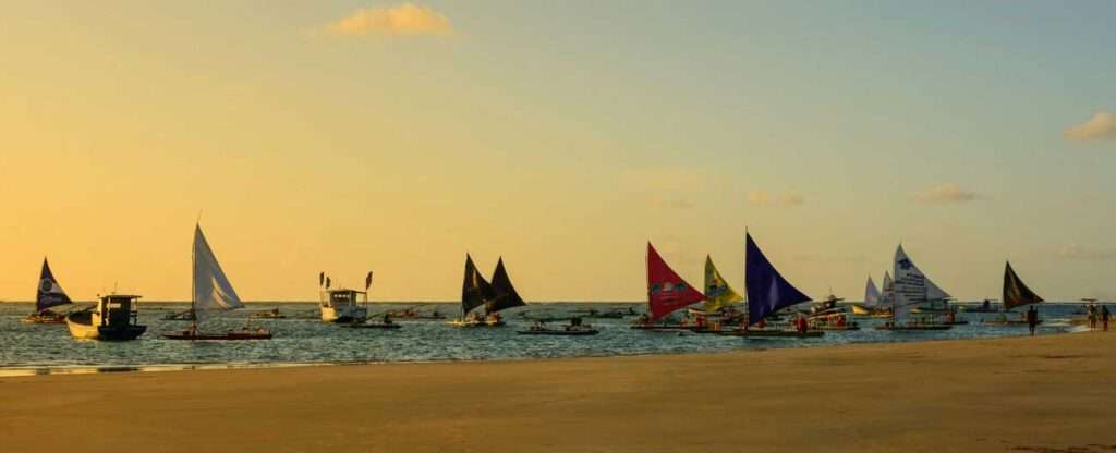 Porto de Galinhas em agosto de ônibus